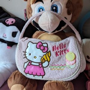hello kitty 2008 shell bag / purse light pink